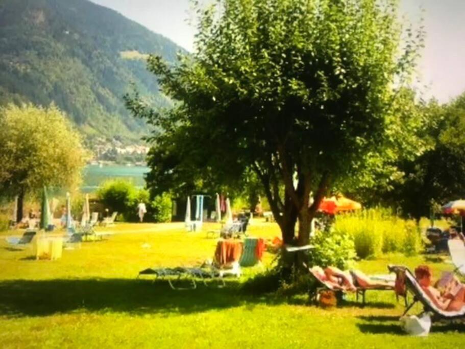Seewohnung Mit Direktem Seezugang-Skiliftnaehe Villach Exterior foto